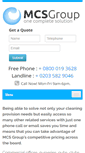Mobile Screenshot of mcs-group.co.uk